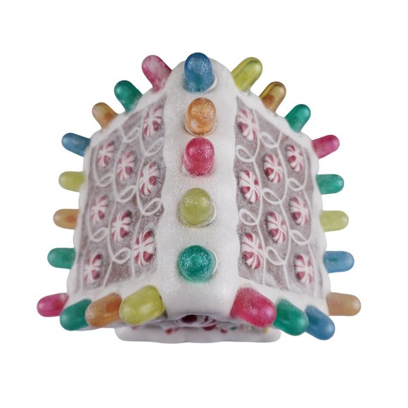 2008 Hallmark Gingerbread Gumdrop House Nutcracker Suite Ceramic Musical Lights - Picture 7 of 12